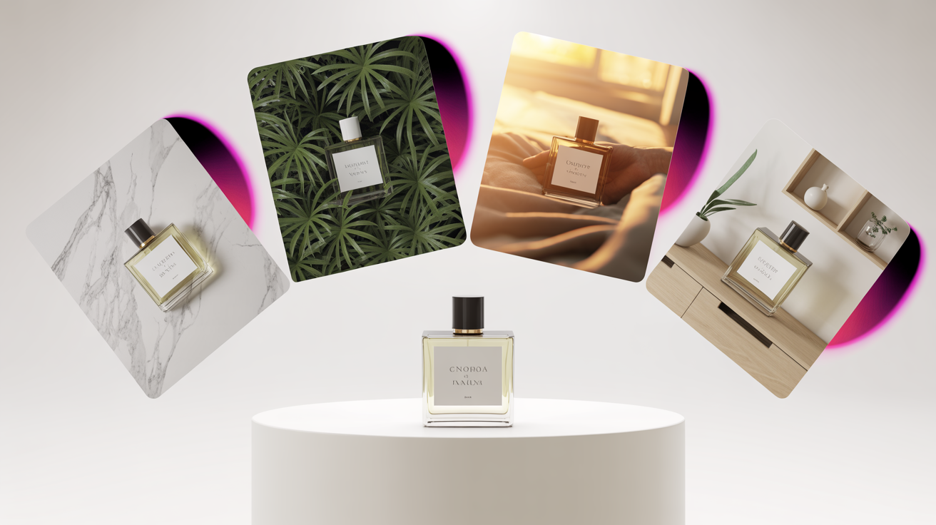 Aus einem Produktfoto werden viele Social Media Bilder